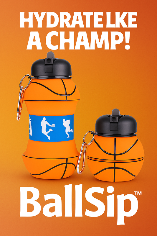 BallSip™ - Basketball Bottle
